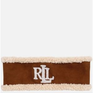 RALPH LAUREN BROWN HEADBAND